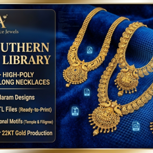 he Heritage Grandeur: 15+ Southern Long Necklace STL Files 📿✨🌟🏛️